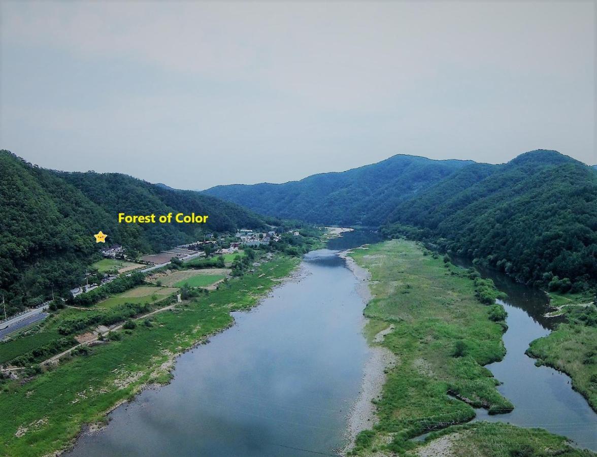 Forest Of Color Pension Hongcheon Exterior foto